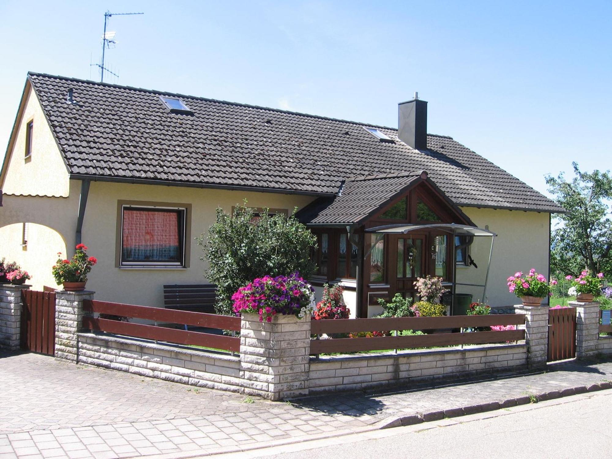 Ferienwohnung Werner Mit Terrasse Haundorf Zewnętrze zdjęcie